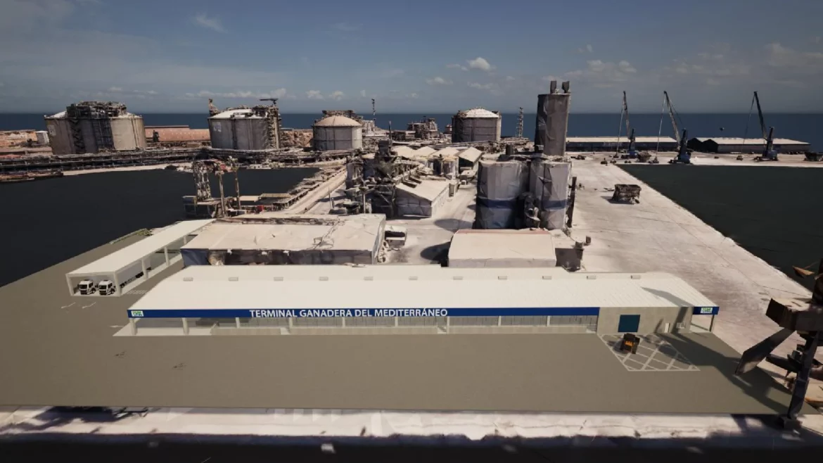 La obra de la terminal del ganado del Puerto de Cartagena, a punto de empezar