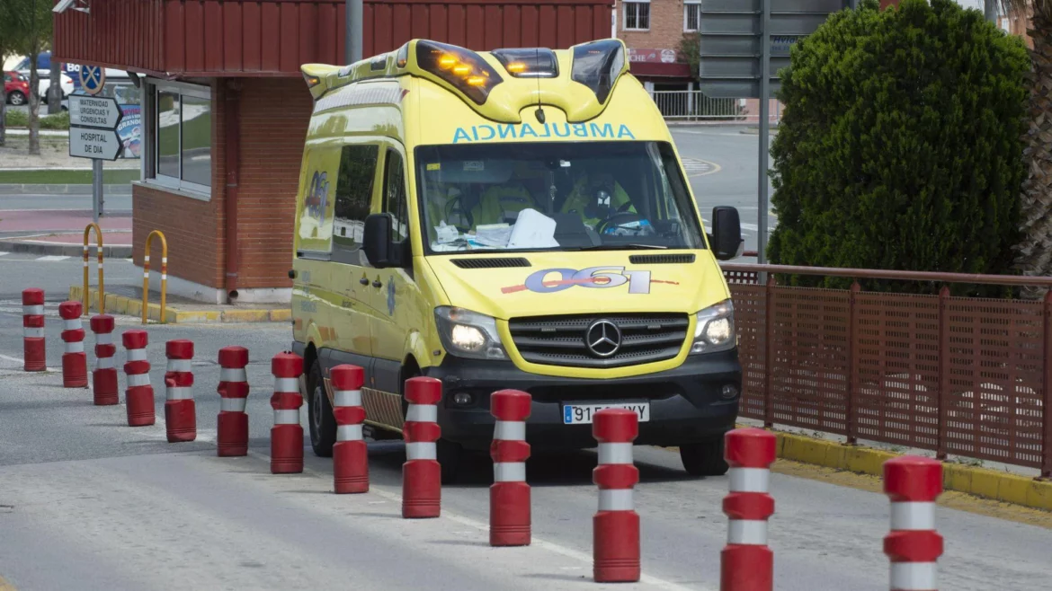 Herido un bebé en un accidente de tráfico en Las Torres de Cotillas