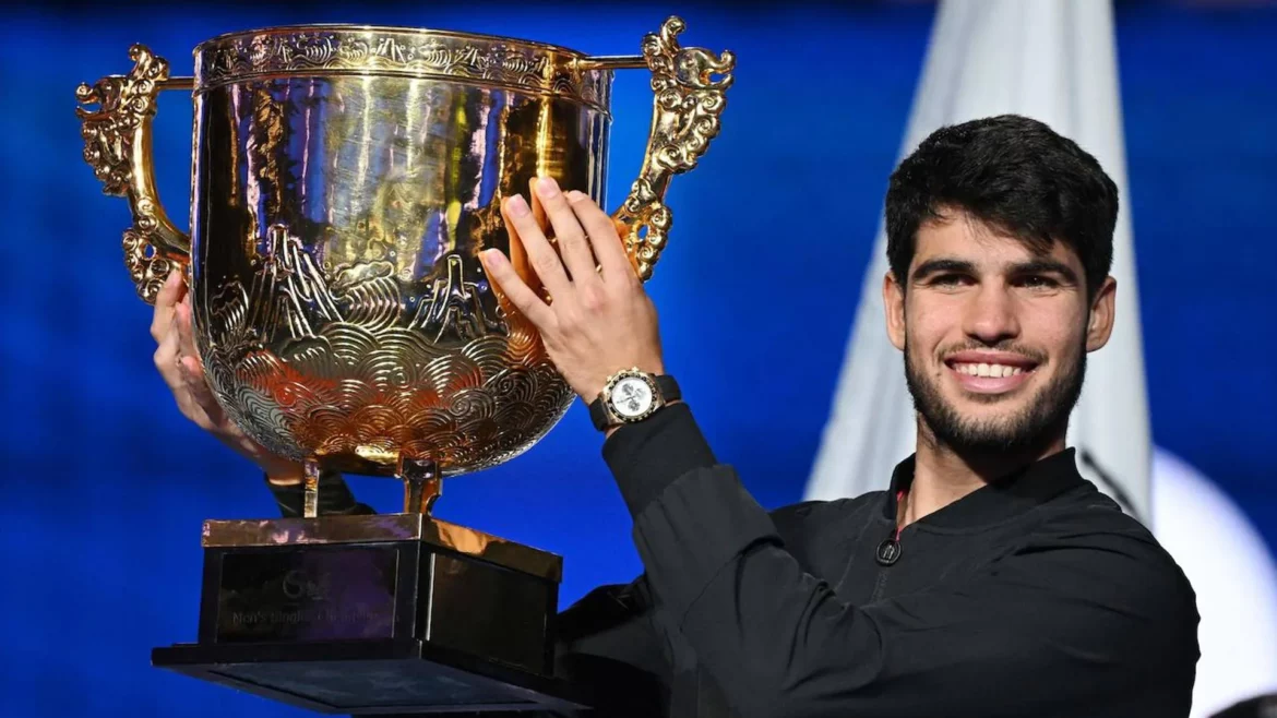 Alcaraz, campeón en Pekín tras una final épica