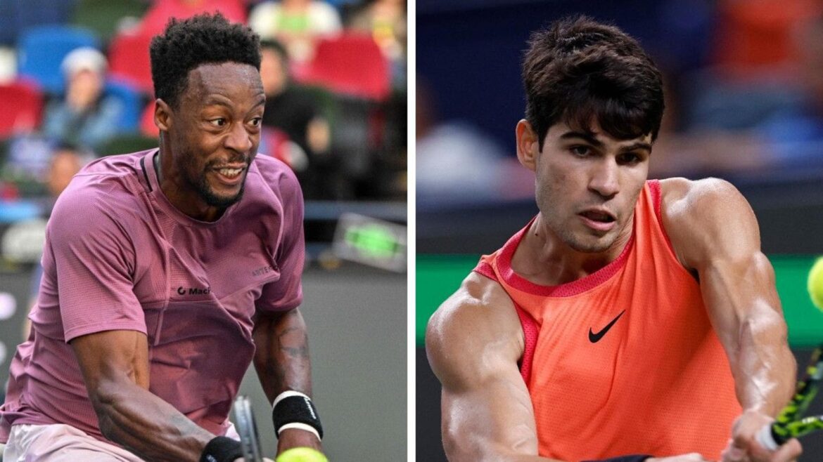 Horario y dónde ver el partido de octavos de final de Shanghái entre Carlos Alcaraz y Gaël Monfils