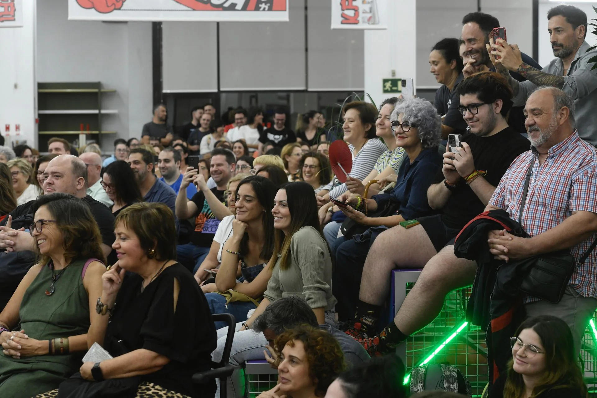 Dani Rovira, en la Biblioteca Regional