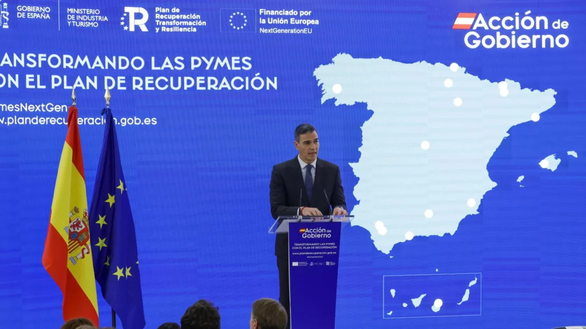 Sánchez anuncia un plan de 55.000 millones en subvenciones y préstamos para pymes