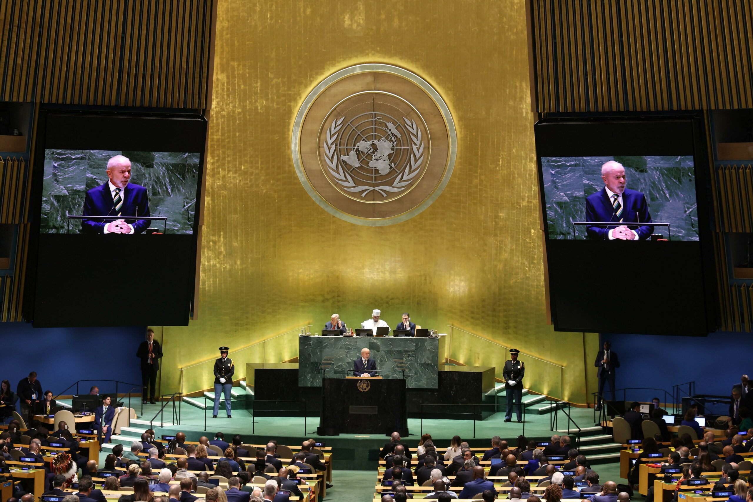 Imagen de la Asamblea General de Naciones Unidas la semana pasada.