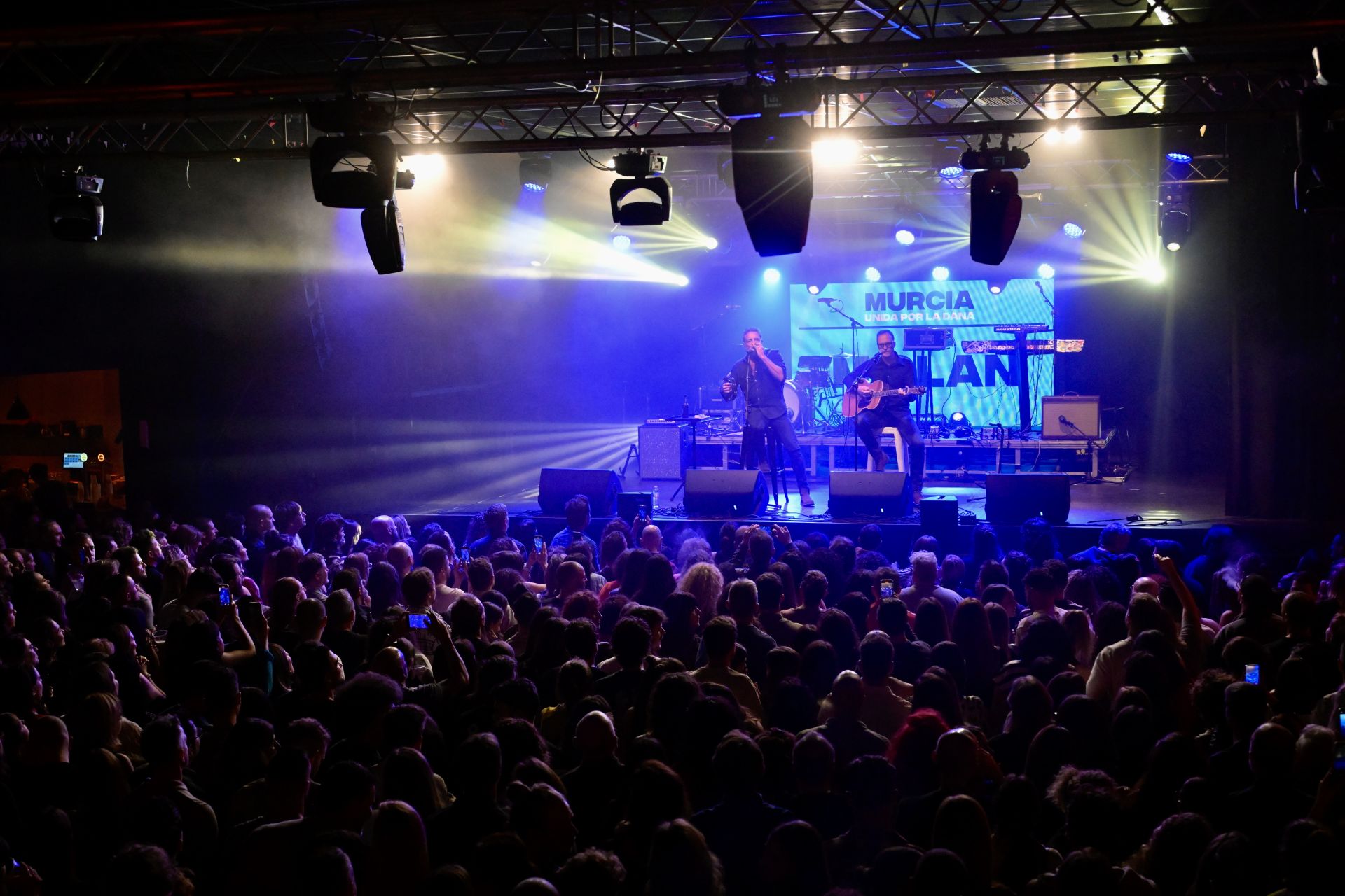 Concierto solidario por la DANA en la Sala Mamba de Murcia, en imágenes