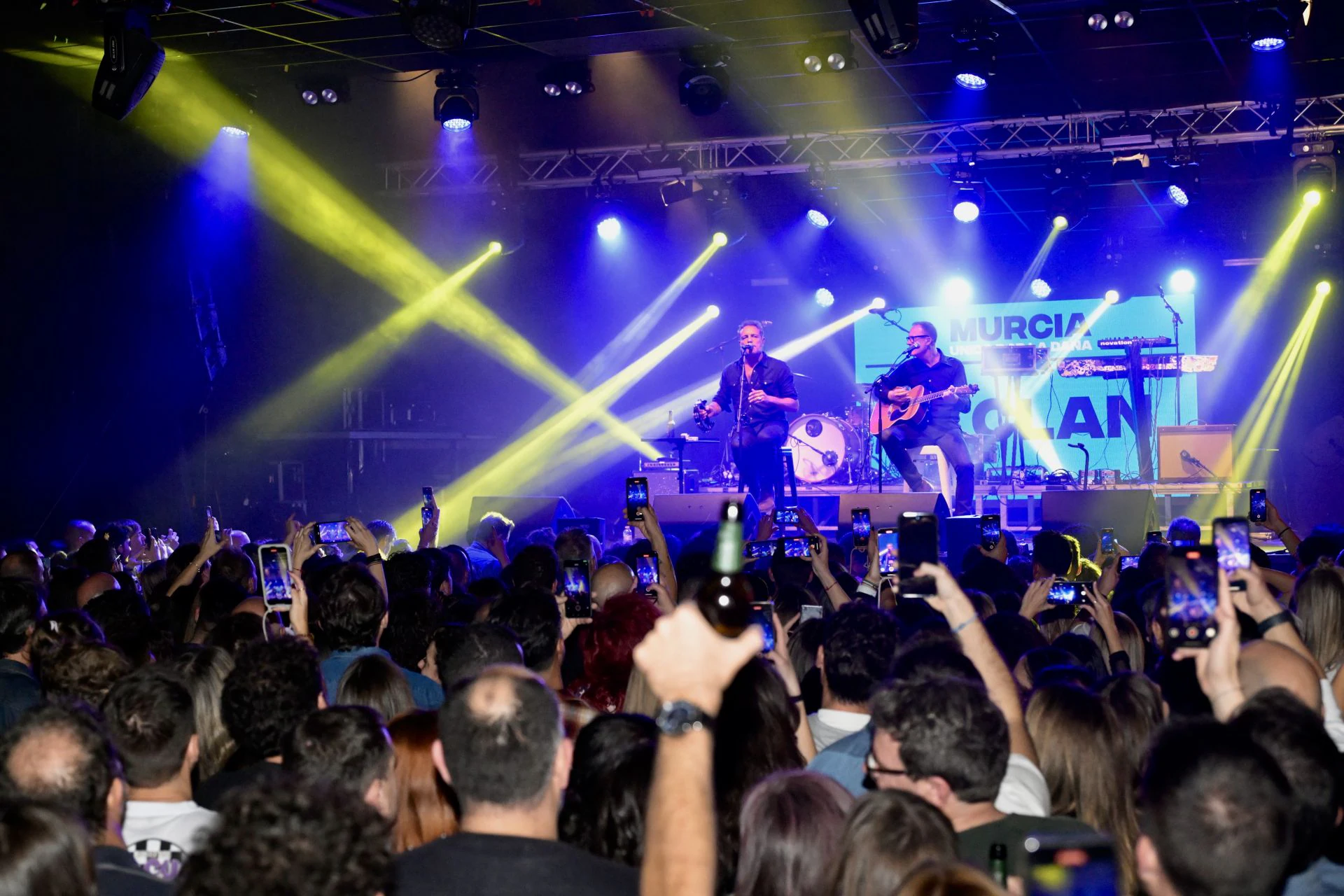 Concierto solidario por la DANA en la Sala Mamba de Murcia, en imágenes