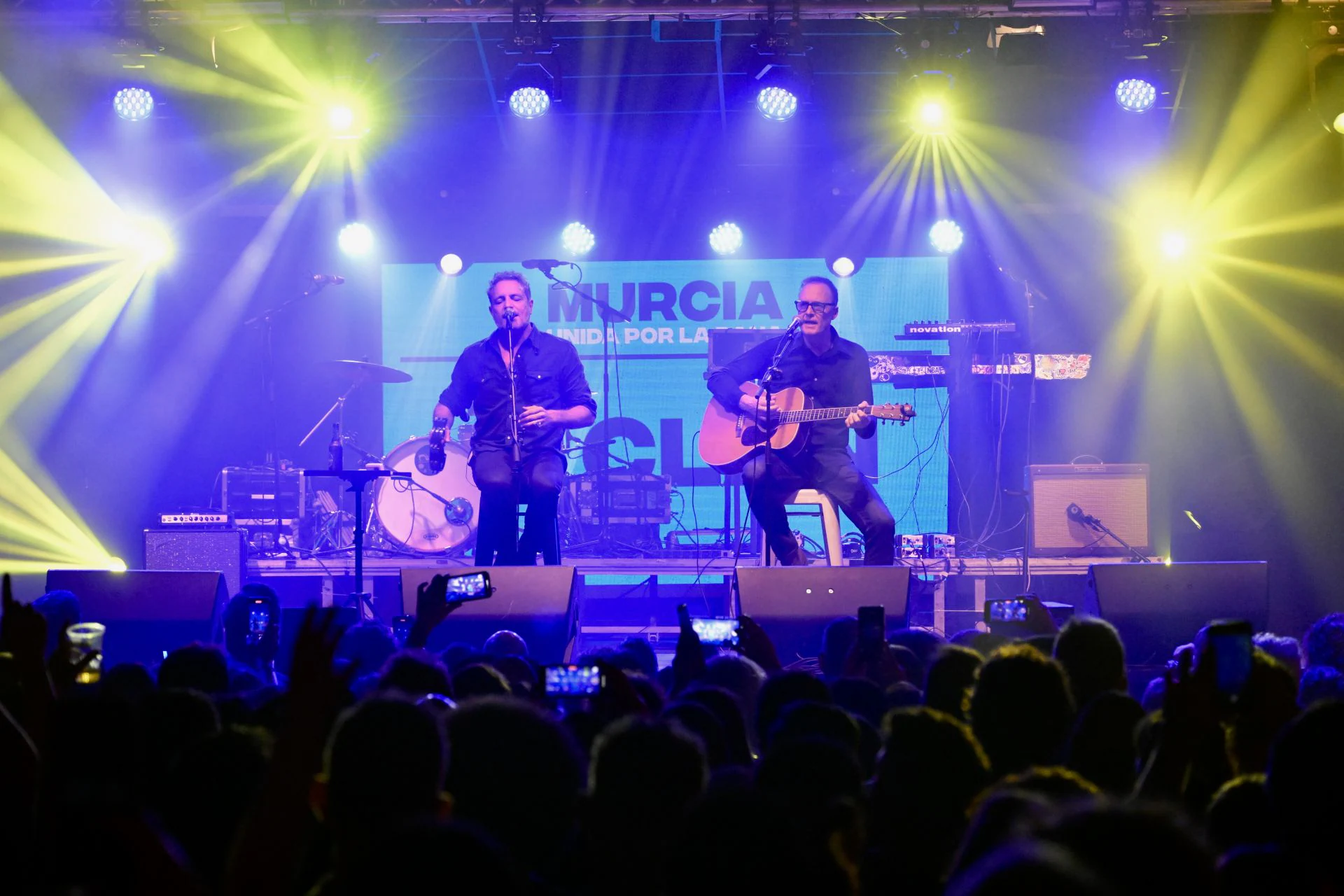 Concierto solidario por la DANA en la Sala Mamba de Murcia, en imágenes