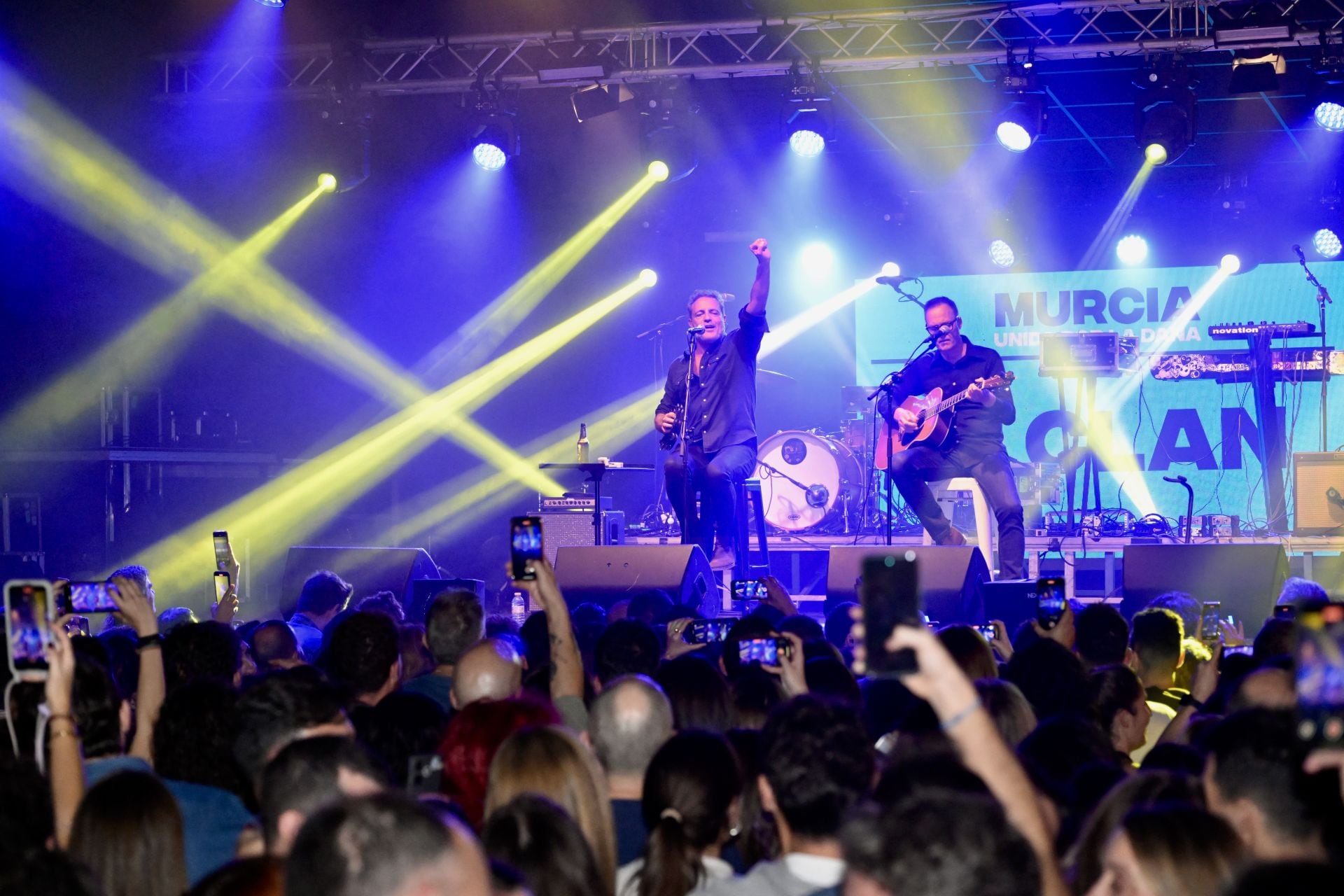 Concierto solidario por la DANA en la Sala Mamba de Murcia, en imágenes