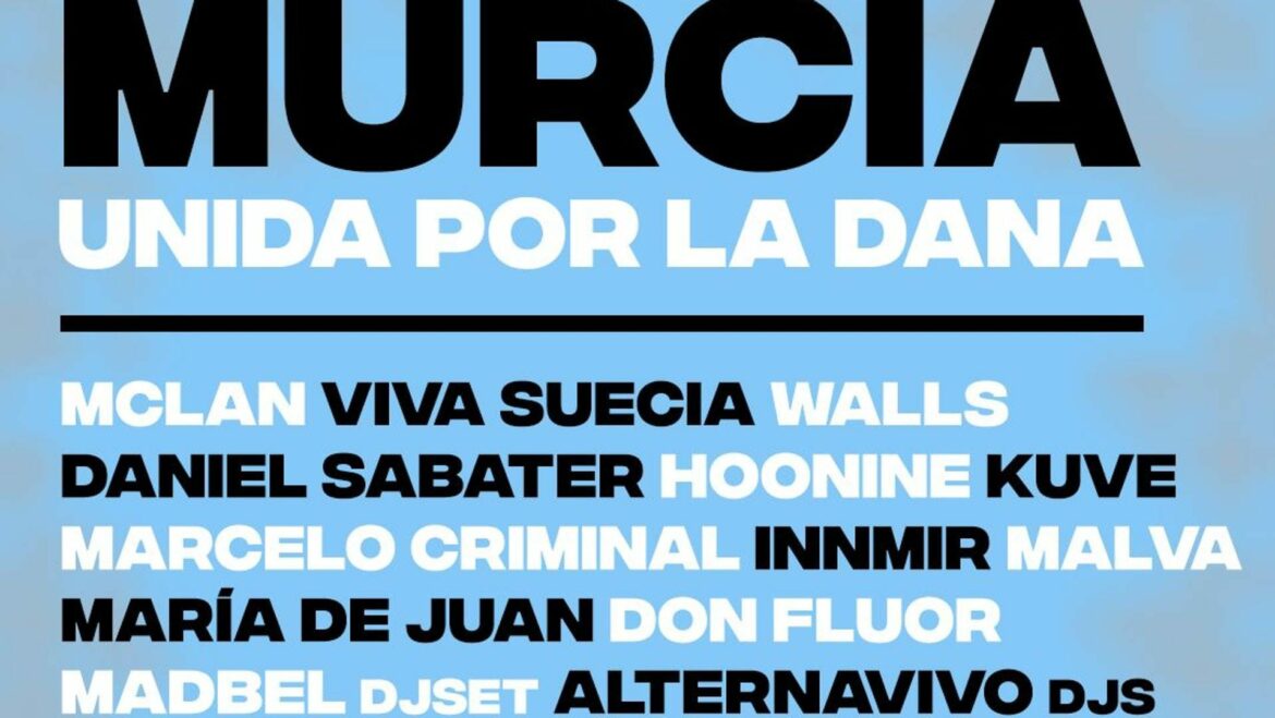 M-Clan y Viva Suecia encabezarán en la Sala Mamba de Murcia un concierto benéfico por los afectados por la DANA