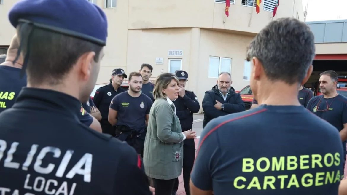 Un contingente de rescate del Ayuntamiento de Cartagena se desplaza a Alzira