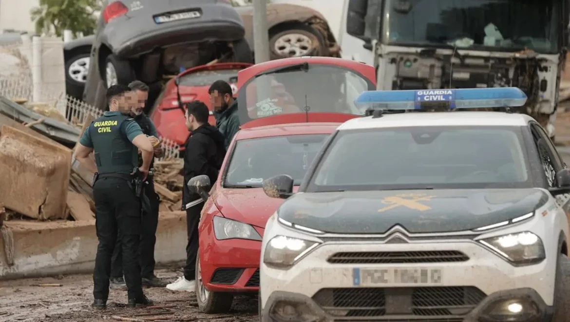 Más de 80 detenidos por saqueos en poblaciones valencianas afectadas por la DANA