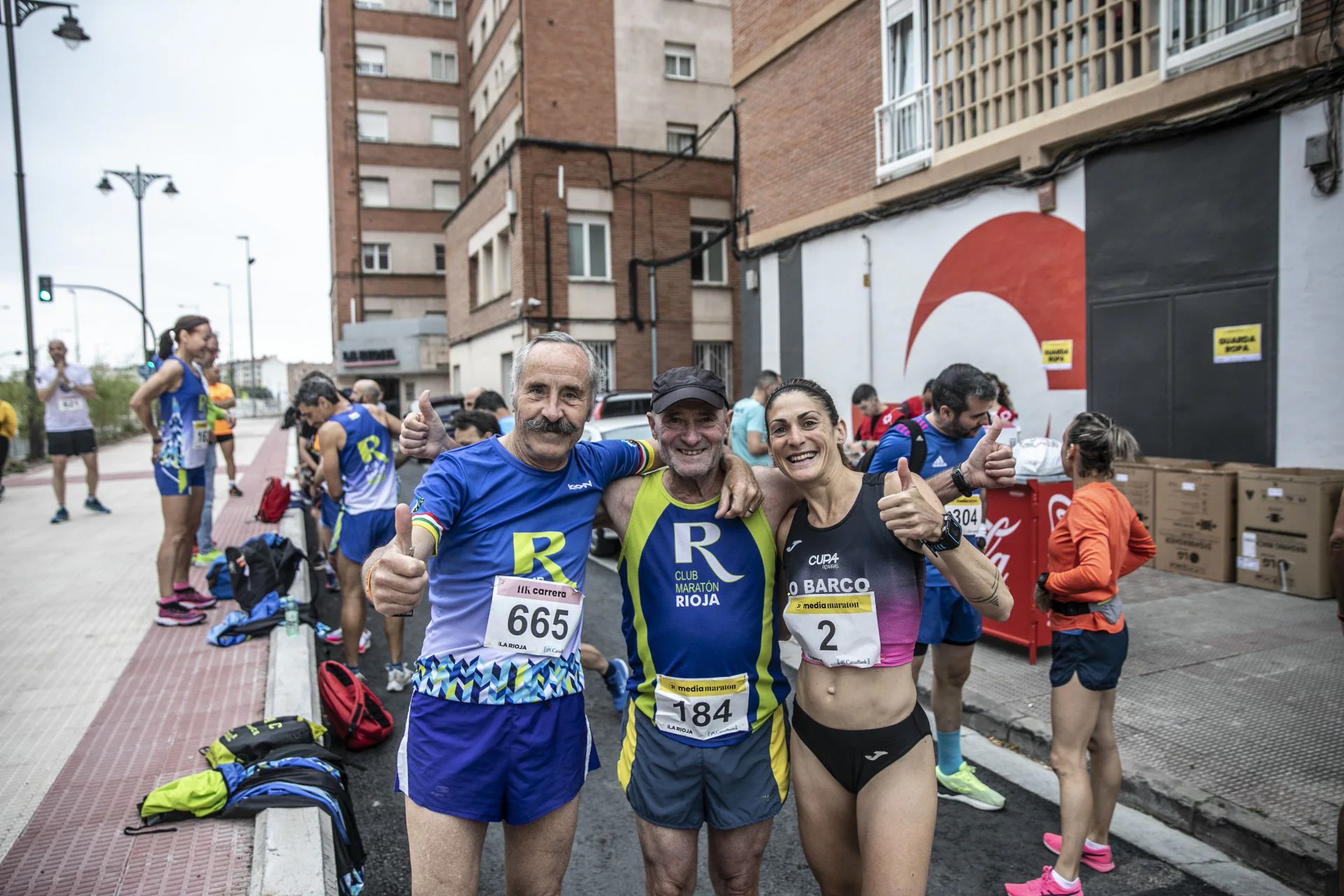 Colas para recoger el dorsal de la San Silvestre de Cartagena