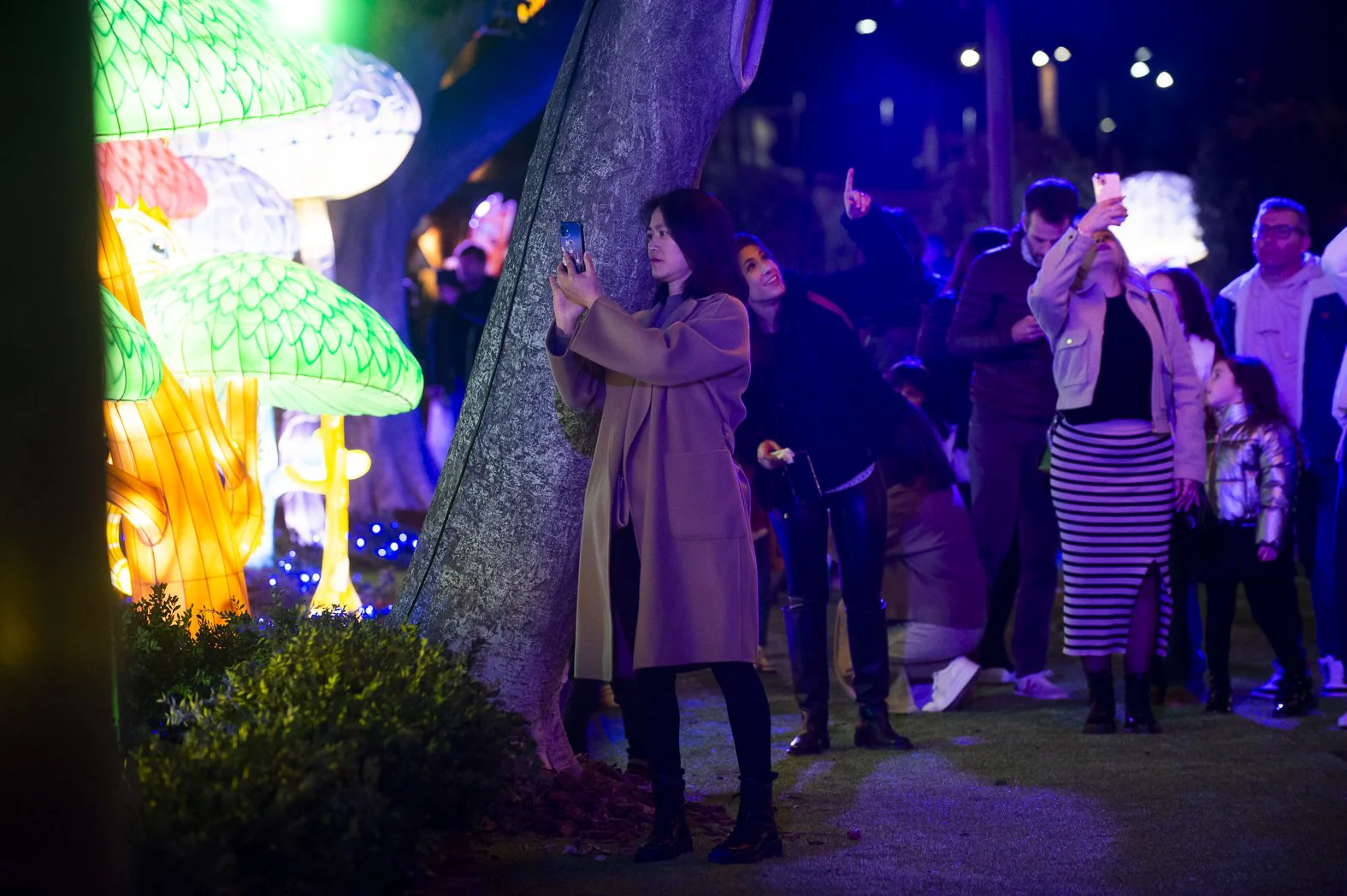 Así es Lucidum, el espectáculo sensorial navideño de Murcia