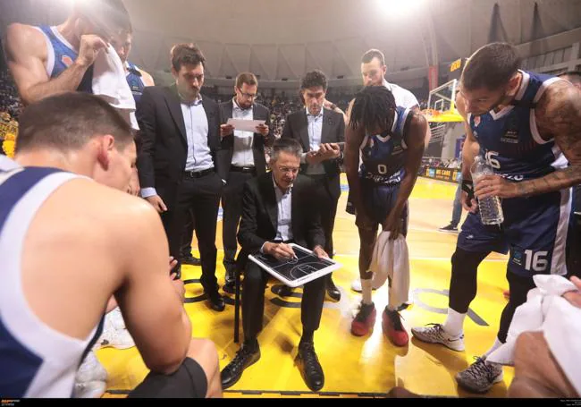 De vuelta. Pedro Martínez conquistó la ACB en 2017 con el Valencia Basket.