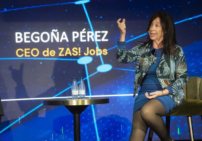 Begoña Pérez, CEO de Zas Jobs.