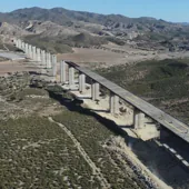 Imagen - Las obras de la plataforma de alta velocidad entre Murcia y Almería van rápido, pero con la incógnita de si estarán finalizadas en dos años
