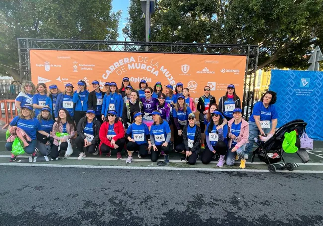 Asistentes a la Carrera de la Mujer de Murcia.