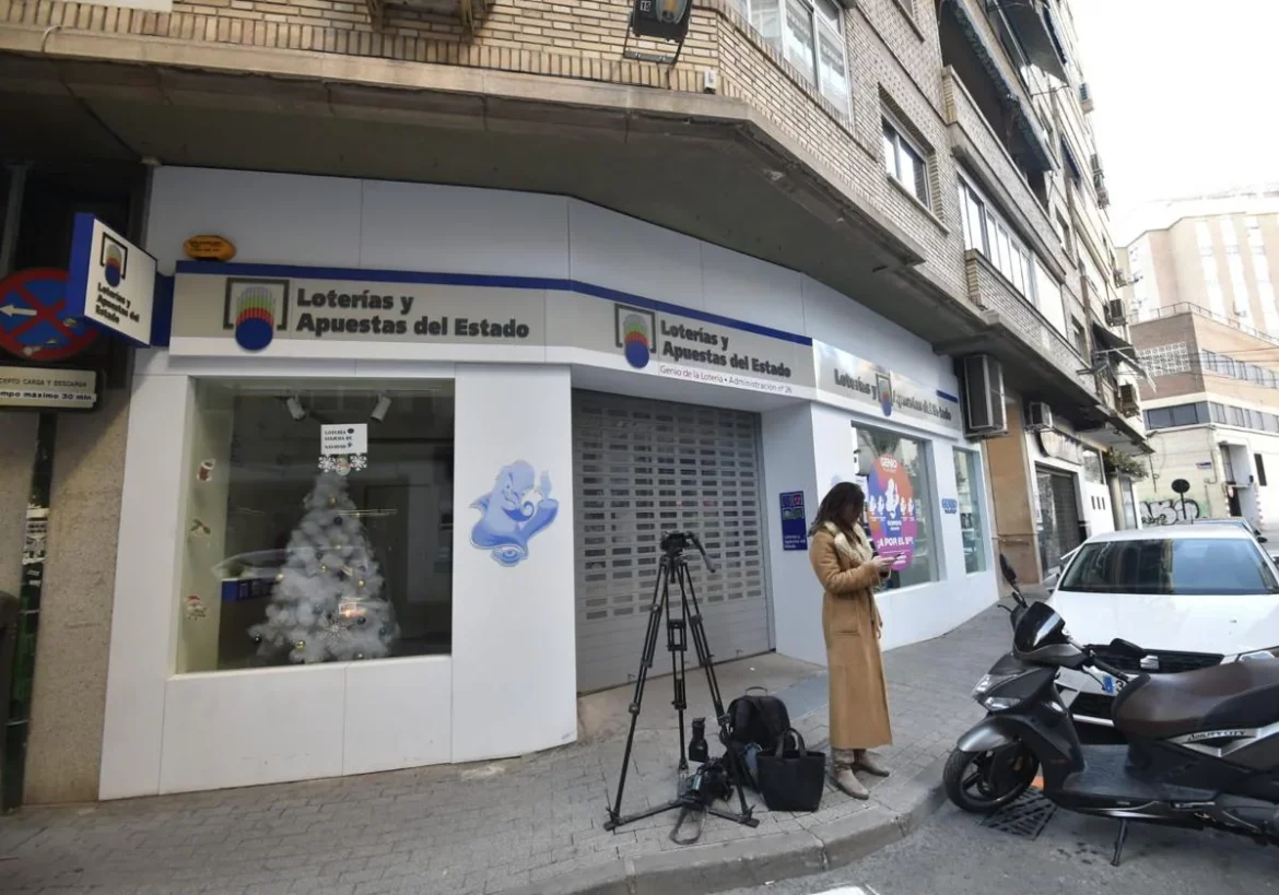 El tercer premio de la Lotería de Navidad, vendido en Mazarrón, Murcia y San Pedro