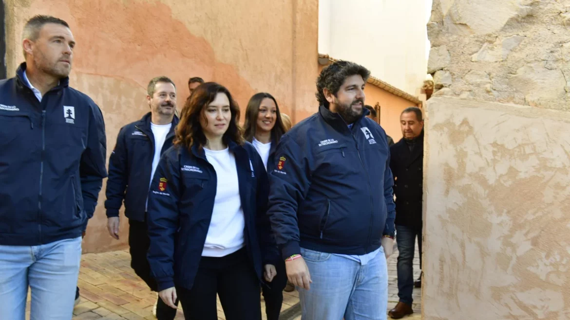 Miras subraya el crecimiento del turismo madrileño en la visita de Ayuso a Caravaca