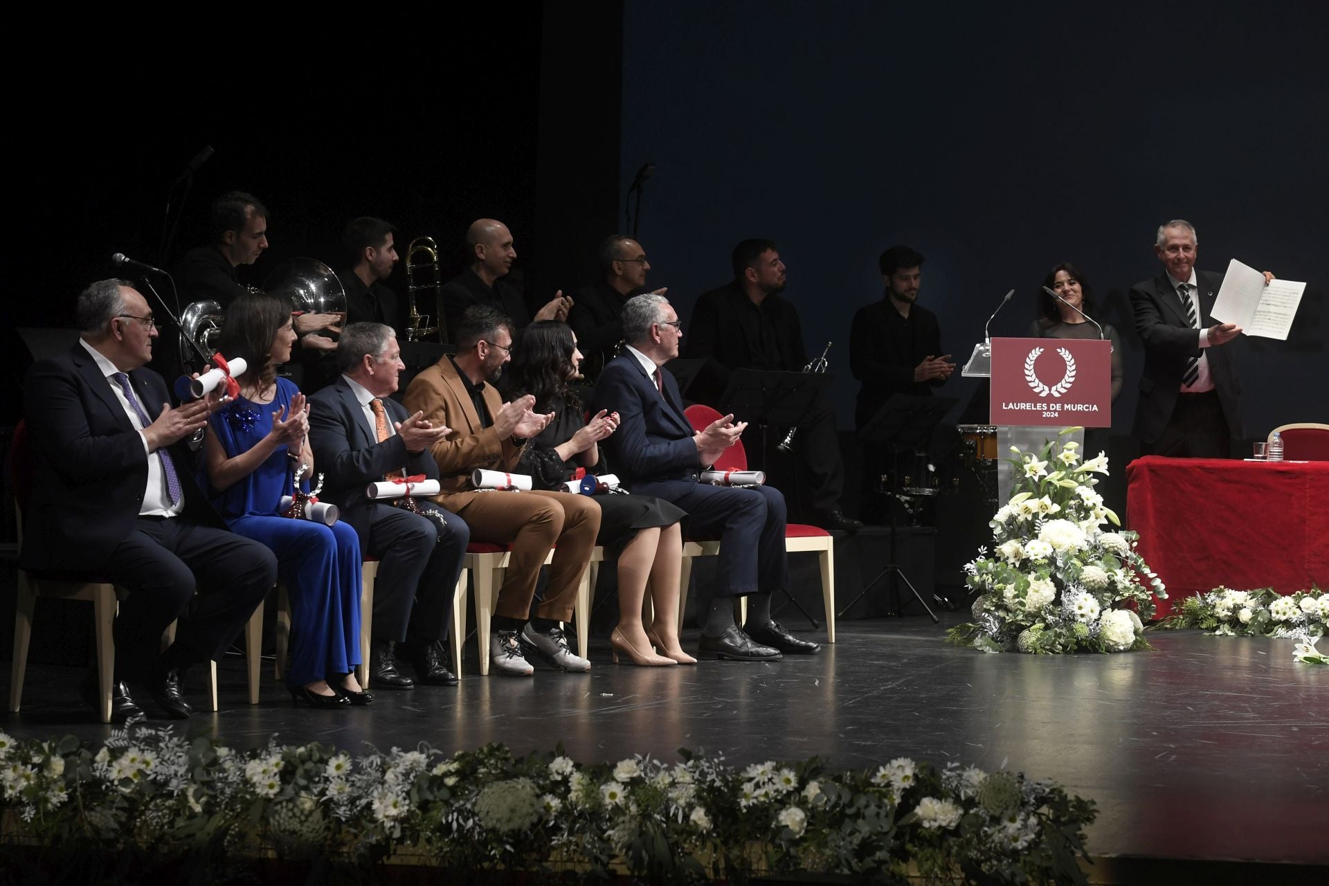 La entrega de los Laureles del Colegio de Periodistas de la Región de Murcia, en imágenes