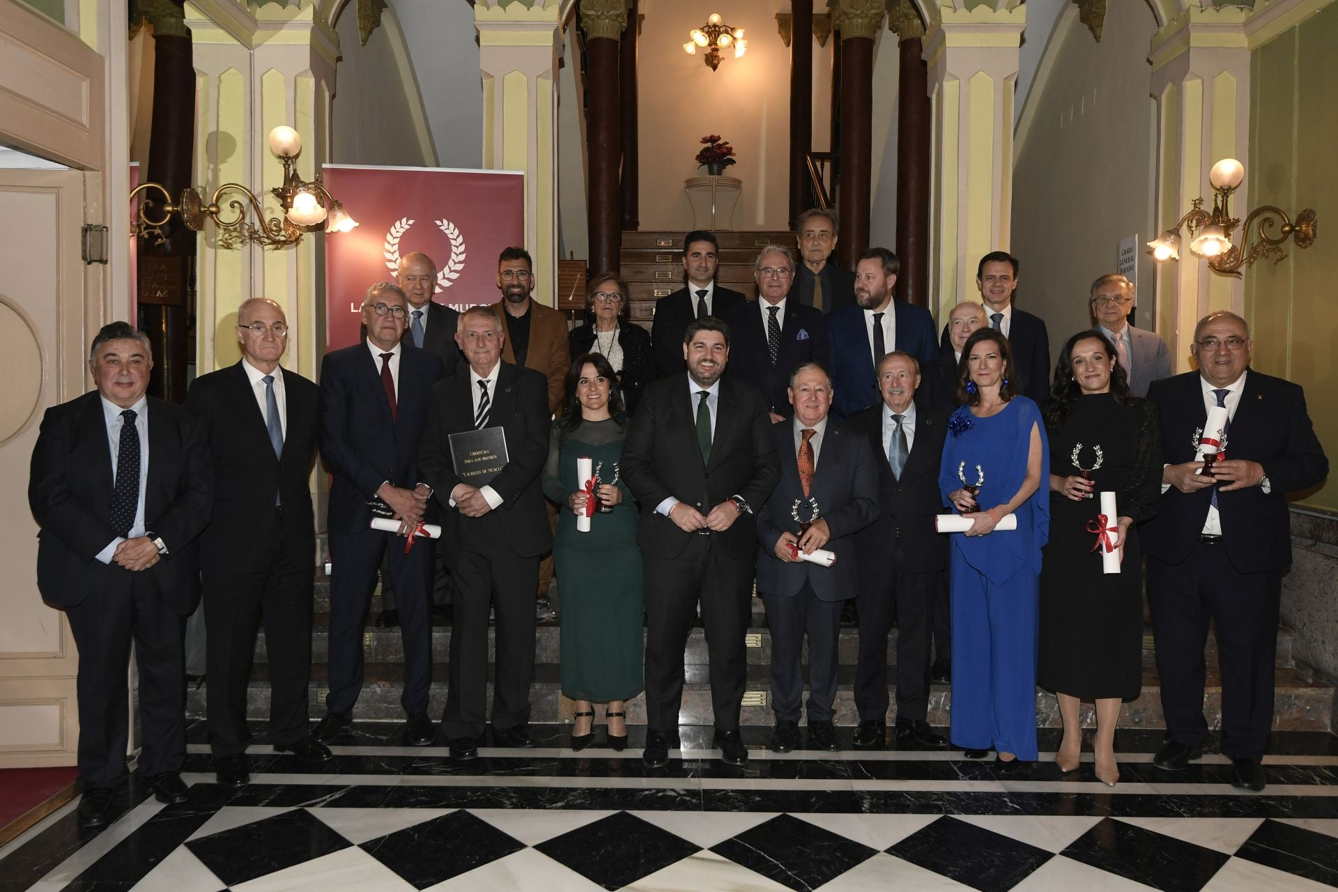 La entrega de los Laureles del Colegio de Periodistas de la Región de Murcia, en imágenes