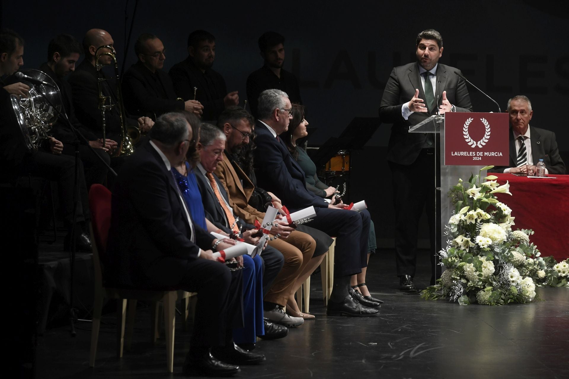 La entrega de los Laureles del Colegio de Periodistas de la Región de Murcia, en imágenes