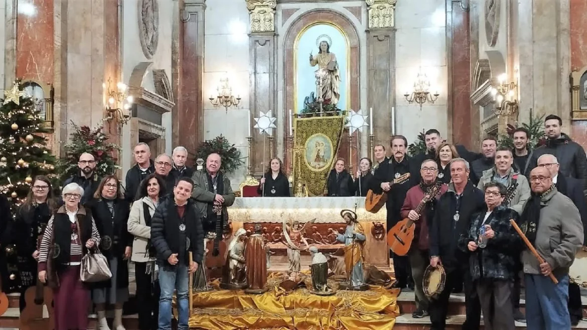 La Despedida de las Ánimas pone el broche de oro a las fiestas navideñas de Blanca