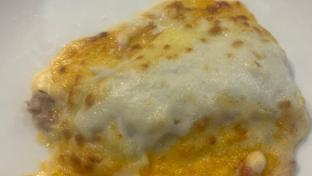 Canelones de carne gratinados