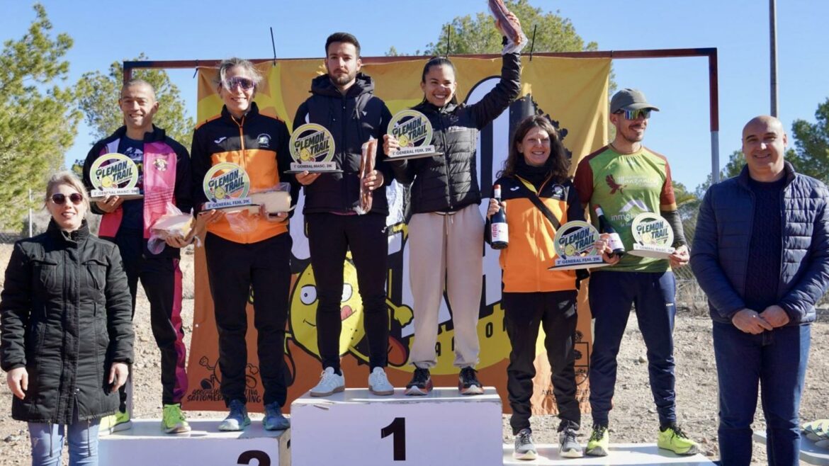 Mónica Prieto y Rubén Rodríguez se alzan como ganadores en la IX Lemon Trail de Santomera