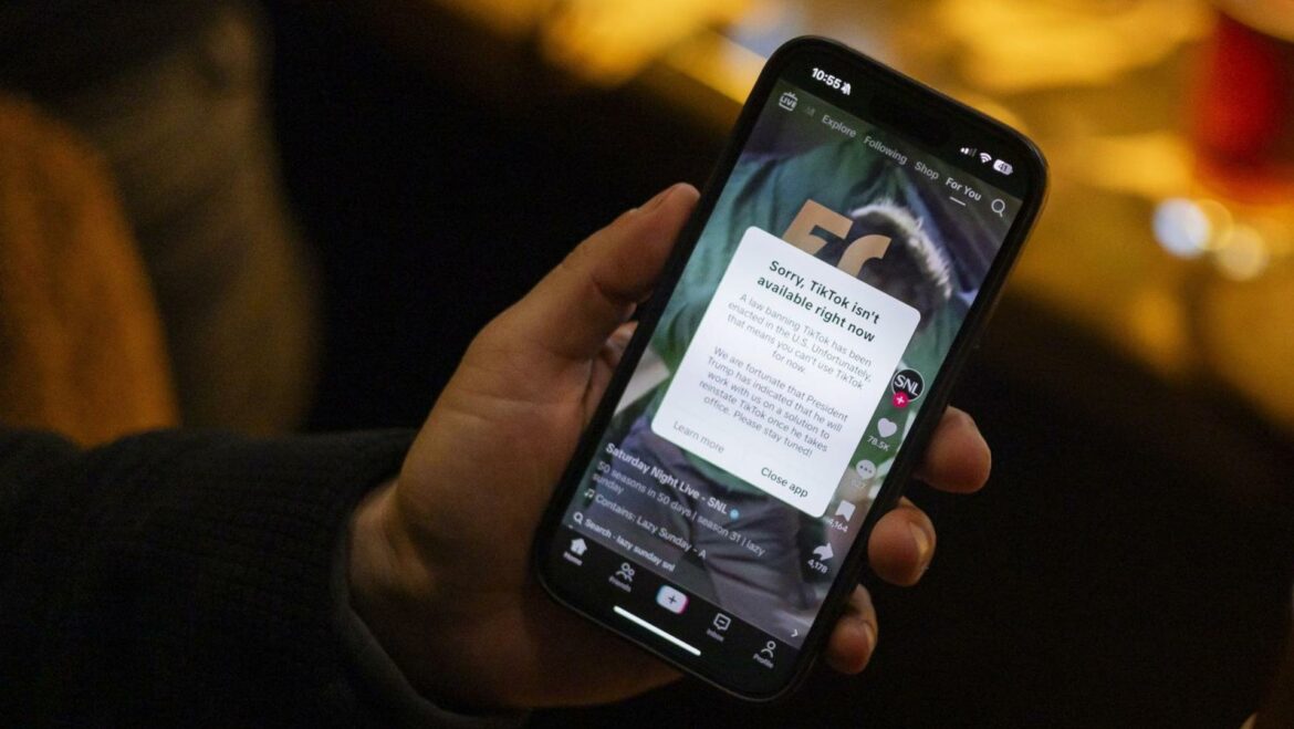 Tiktok se apaga en Estados Unidos