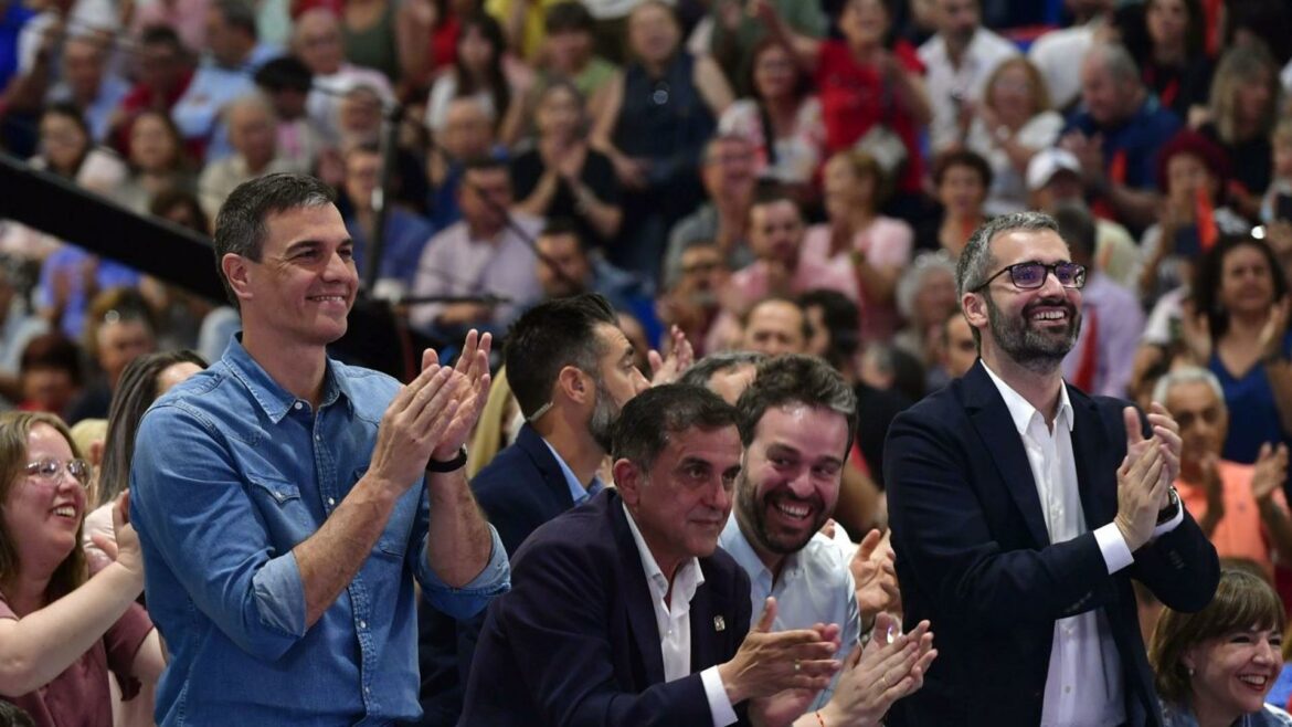 El congreso del PSRM llega a la Cartagena marcado por la previsión de lluvia y la agenda de Sánchez