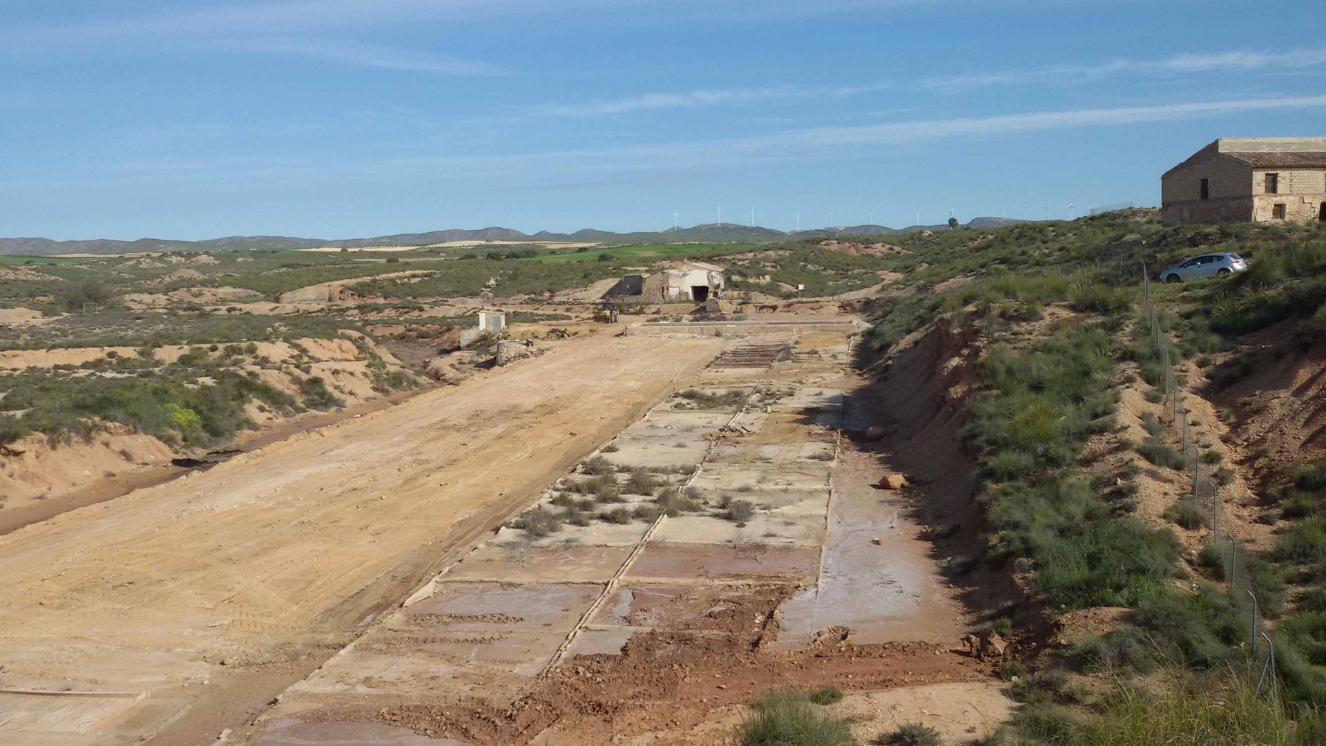 Las viejas salinas del Águila, en Jumilla, en una imagen de archivo.