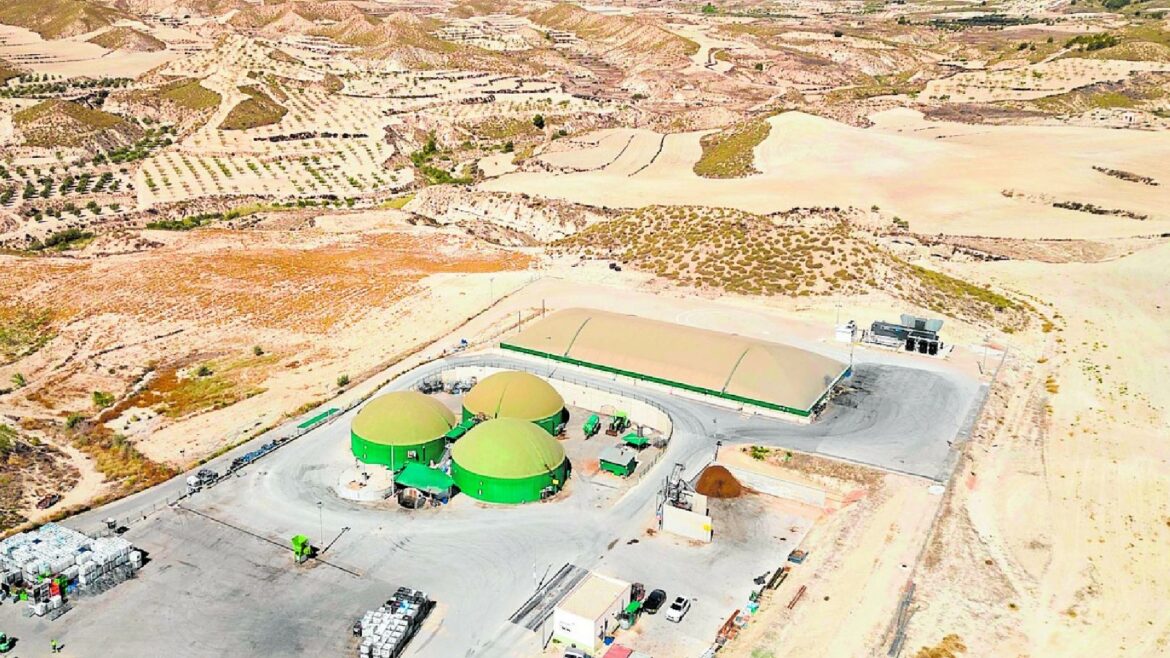 La planta de biogás de Lorca ultima la primera inyección de biometano a la red