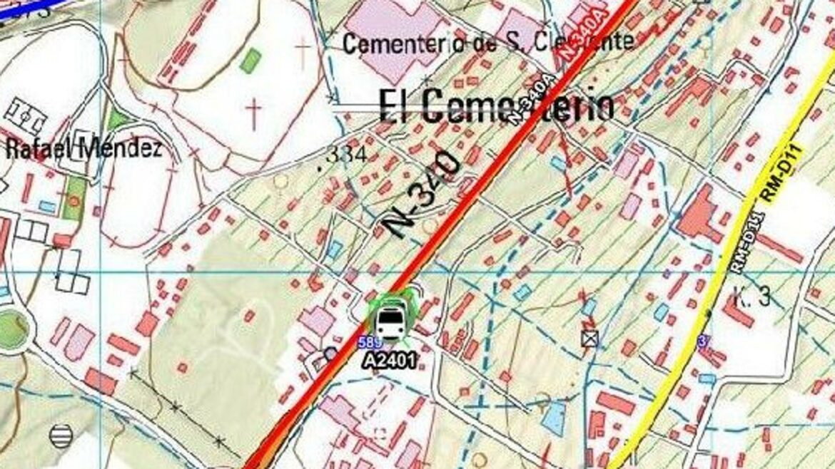 Un accidente en la A-7 provoca retenciones de hasta 3 km a la altura de Lorca