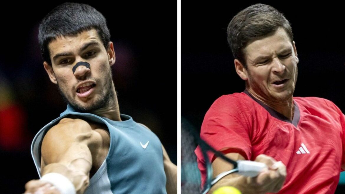 Horario y dónde ver hoy el partido de Carlos Alcaraz contra Hubert Hurkacz en las semifinales del ATP500 de Róterdam