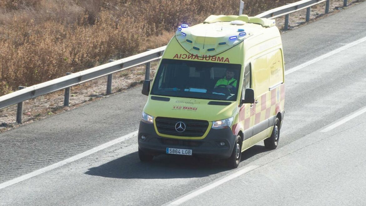 Muere un motorista tras sufrir un accidente de tráfico en una pedanía de Murcia