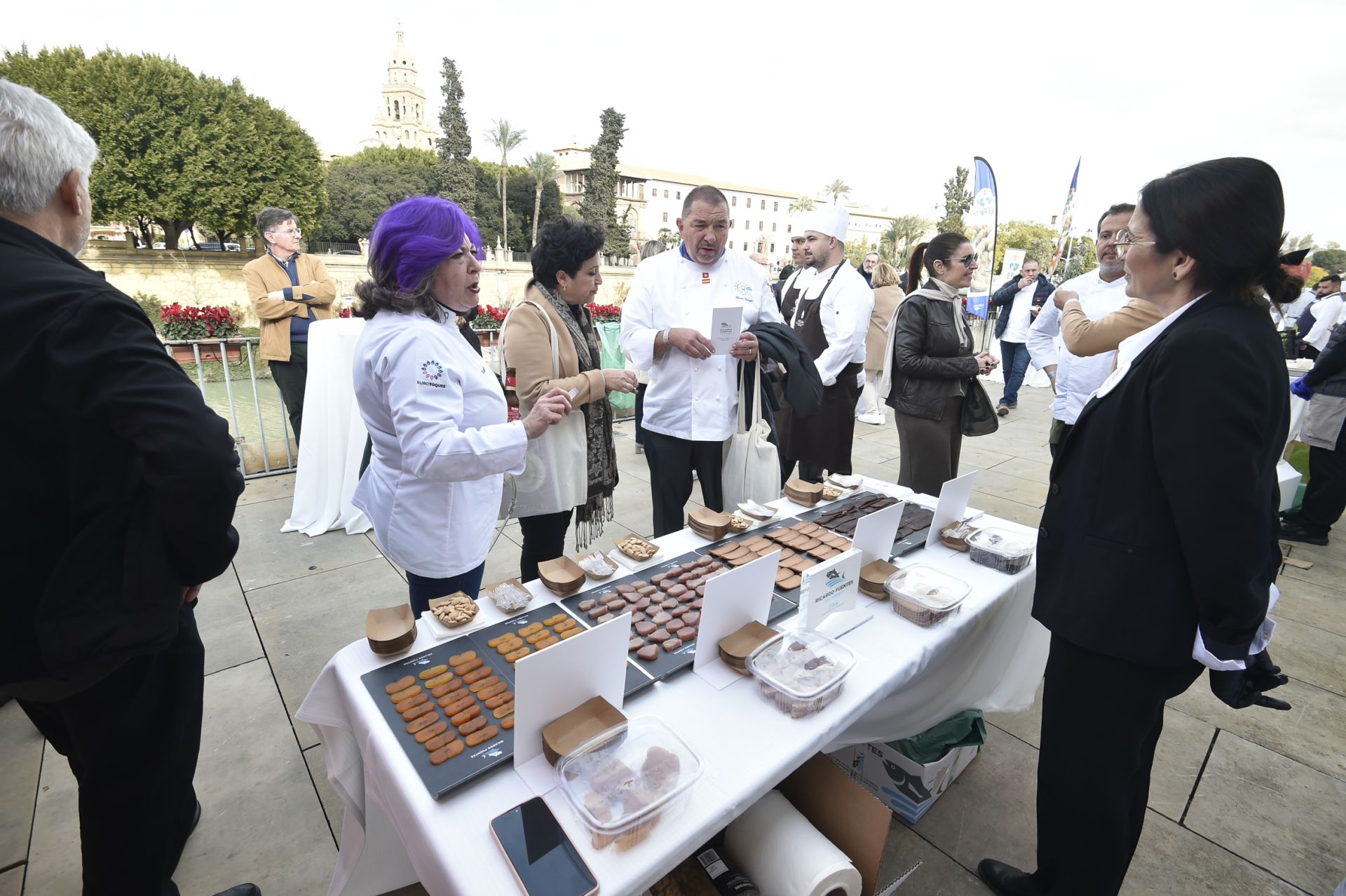 Las imágenes del almuerzo de EuroToques en Murcia