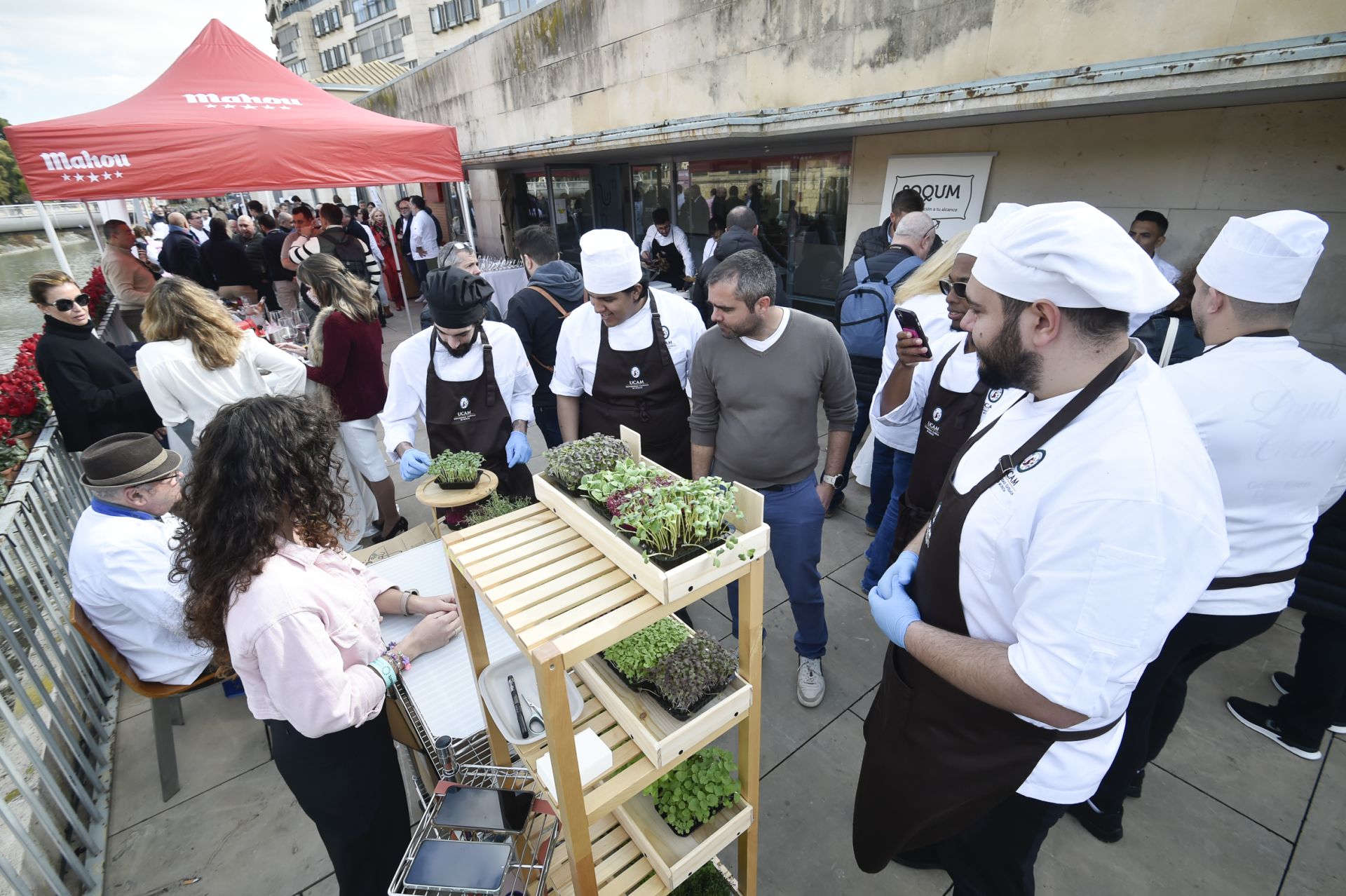 Las imágenes del almuerzo de EuroToques en Murcia