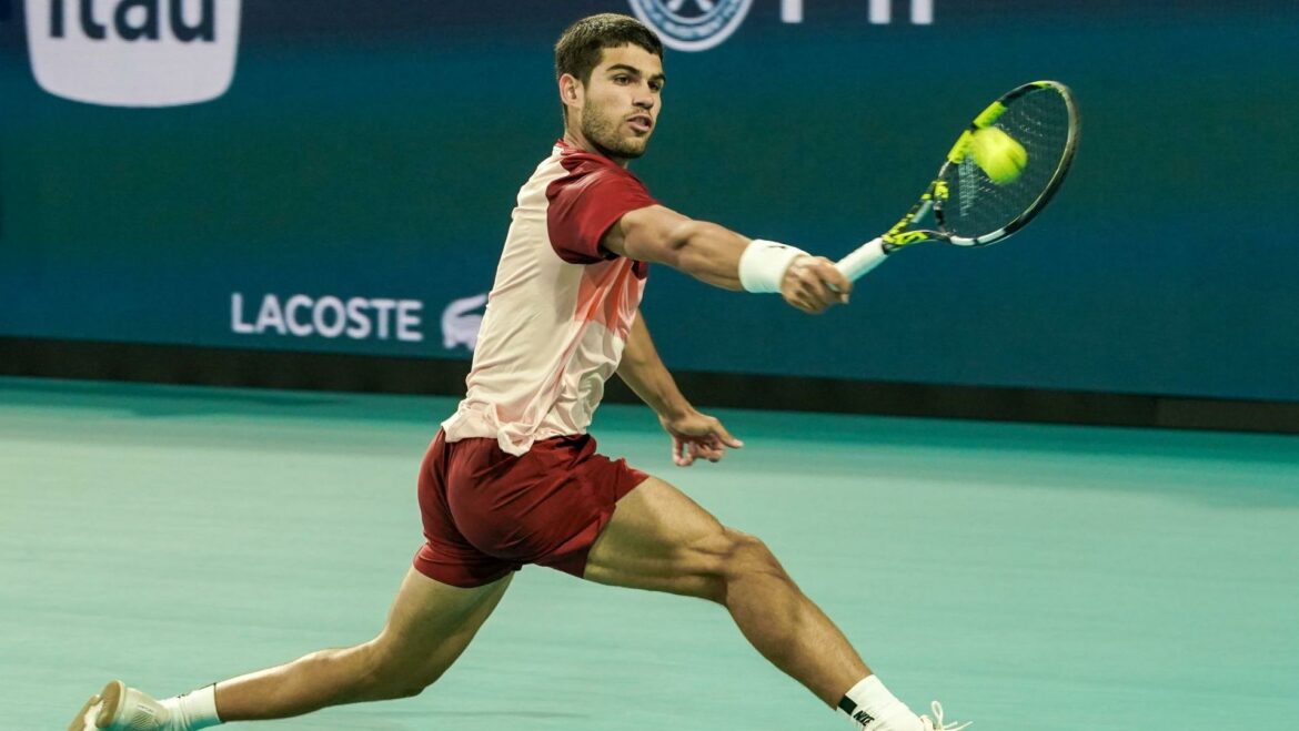 Alcaraz cae ante un Goffin agigantado en Miami