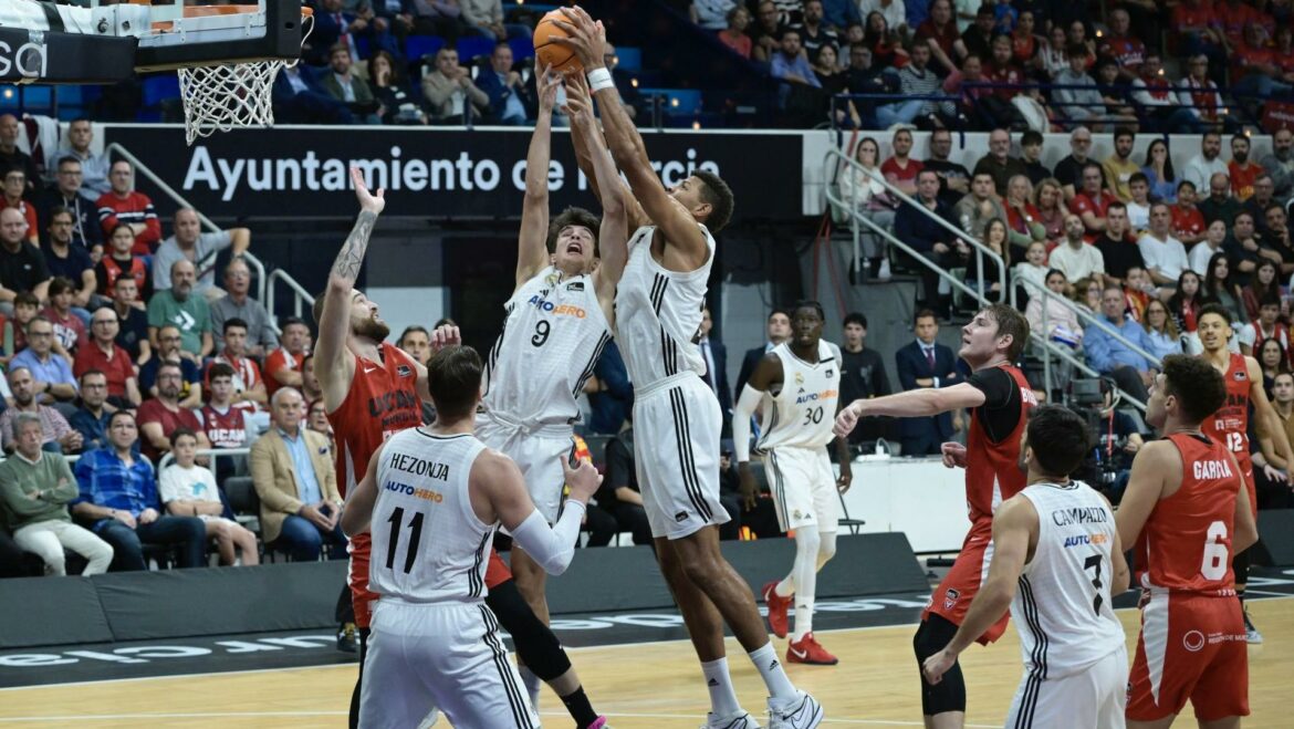 El UCAM Murcia visita a un Real Madrid que sigue buscándose