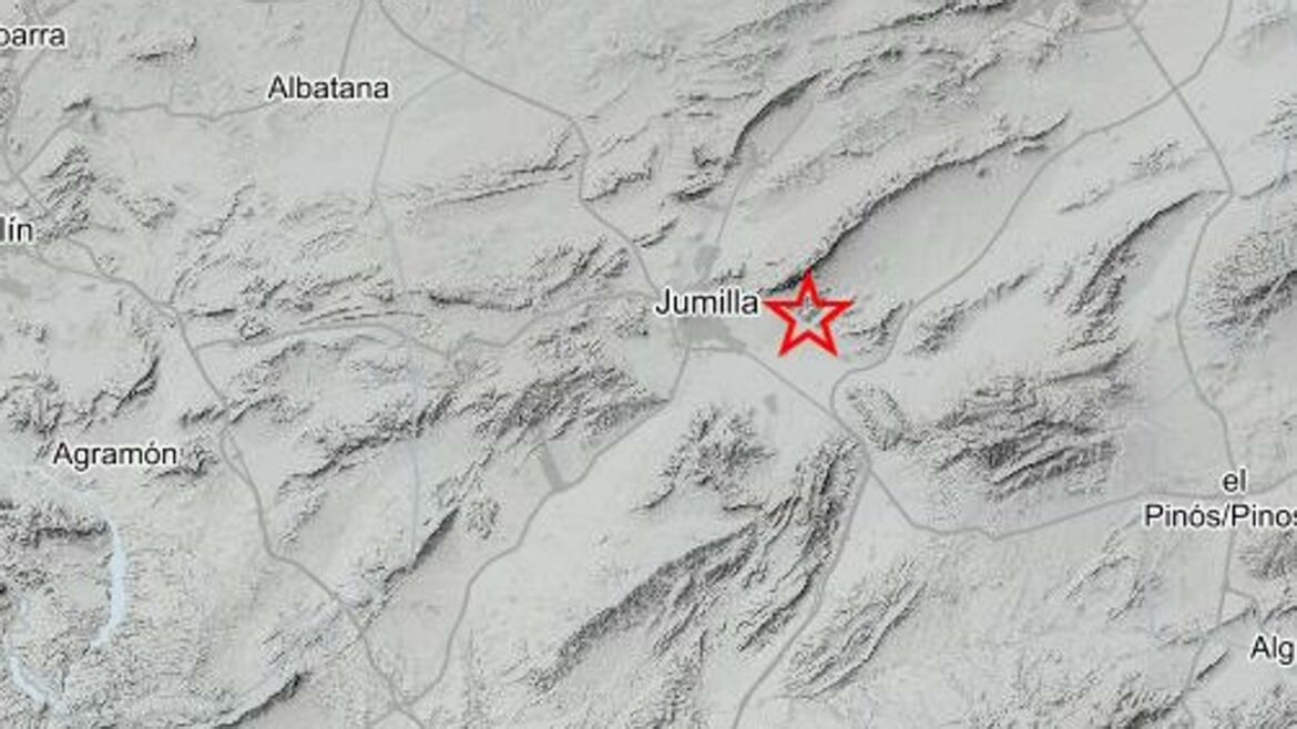 Un terremoto de 2,3 de magnitud se deja sentir en Jumilla