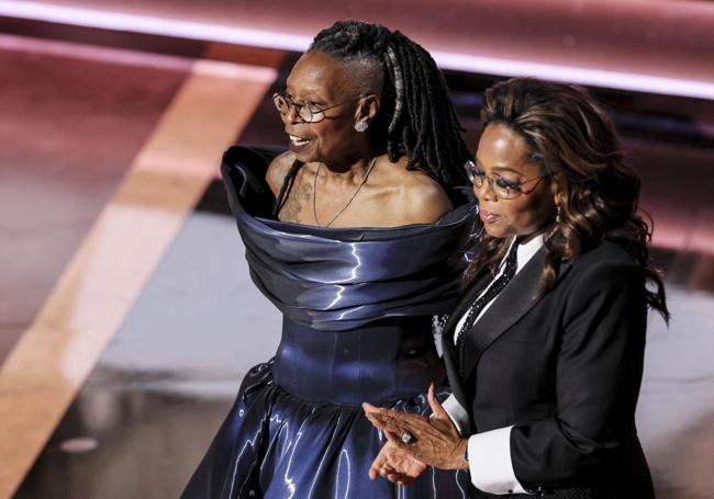 Whoopi Goldberg y Oprah Winfrey