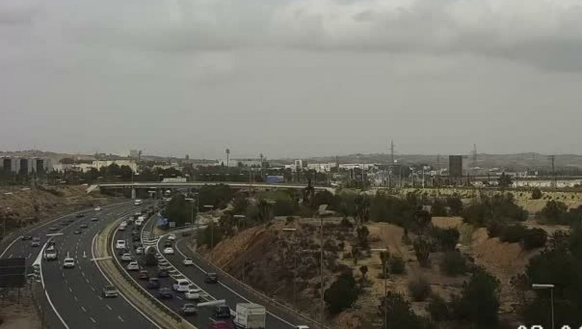 Varios kilómetros de retenciones en la autovía A-30 a su paso por Murcia