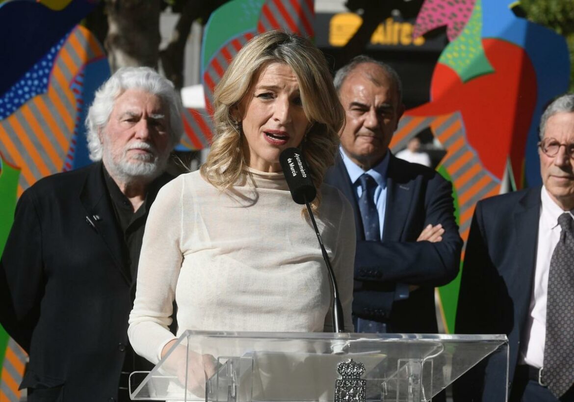 Yolanda Díaz estará en Murcia el próximo lunes