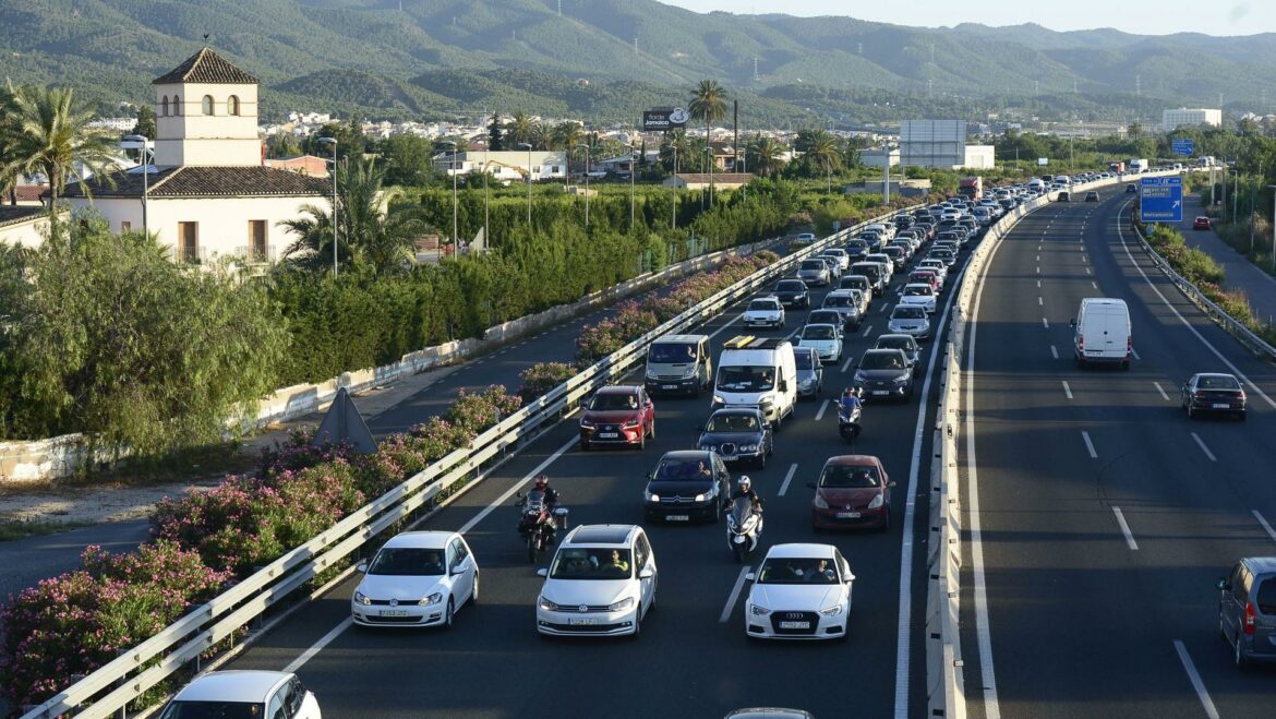 Un cuarto carril en la autovía A-30 en Murcia, frente a La Alberca, evitará las retenciones de tráfico