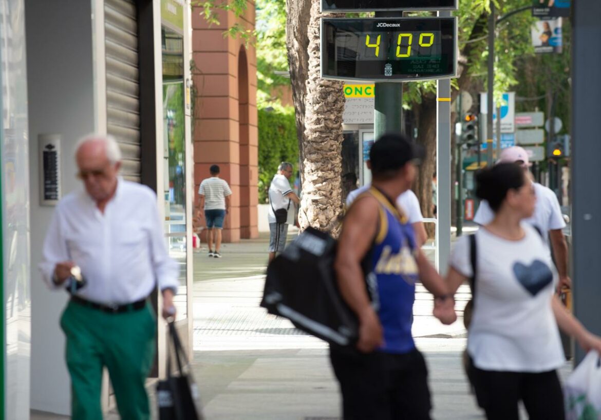 Aemet pone fecha a la llegada a la Región de Murcia de los 40 grados