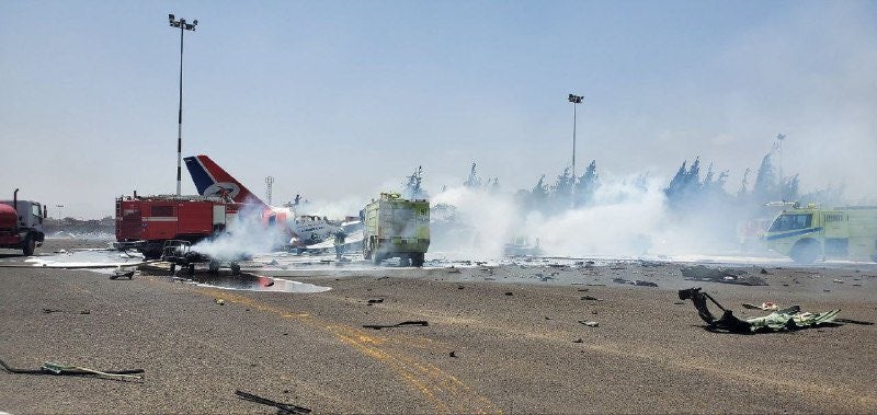 Los rebeldes hutíes amenazan con atacar aviones civiles israelíes