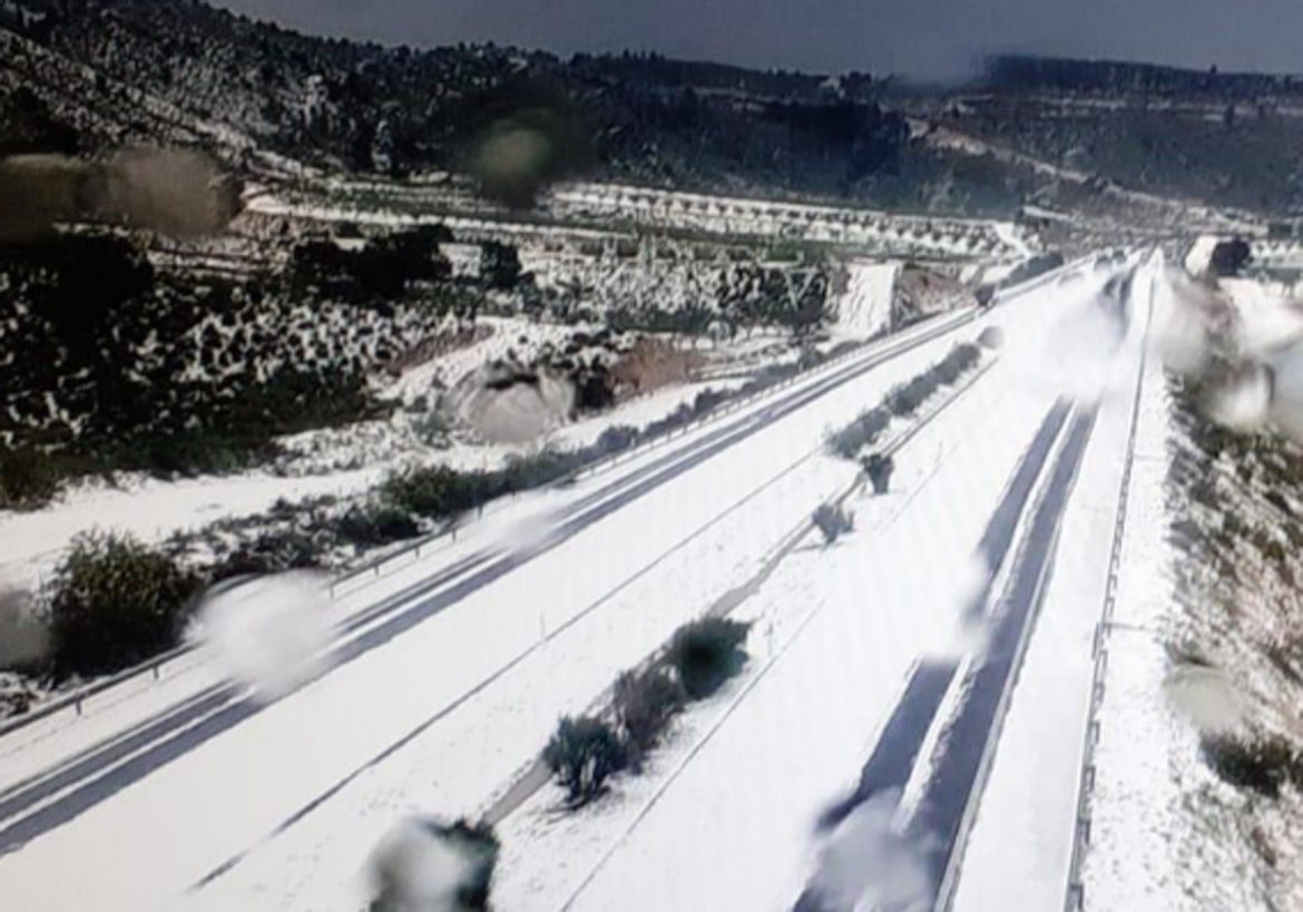 Temporal de lluvias y granizo en la Región de Murcia