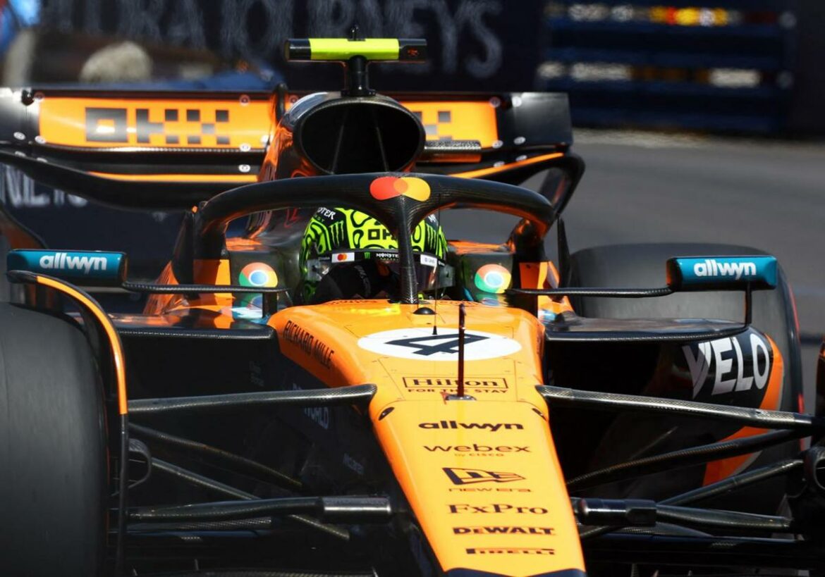 Norris saldrá desde la ‘pole’ en Montecarlo
