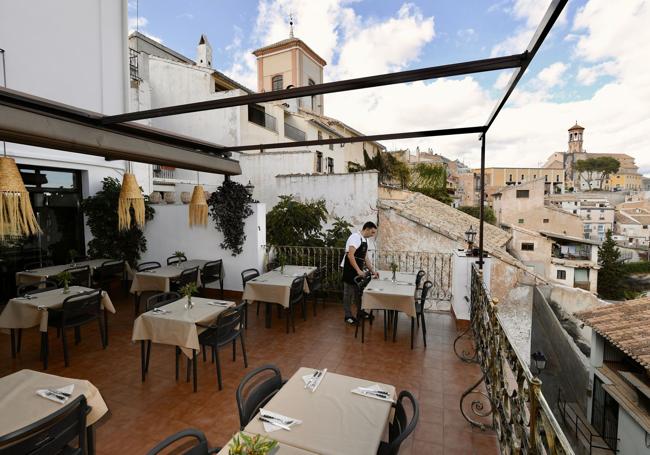 Terraza del Casino de Felymar.
