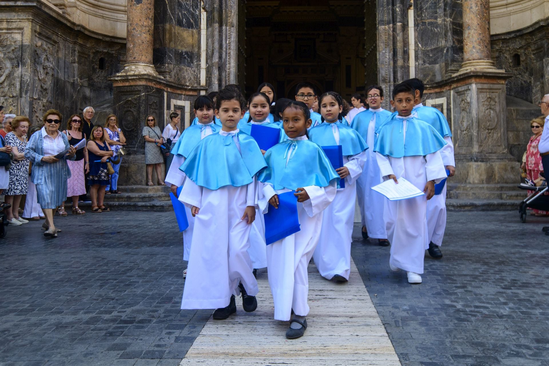La procesión del Corpus Christi de Murcia, en imágenes